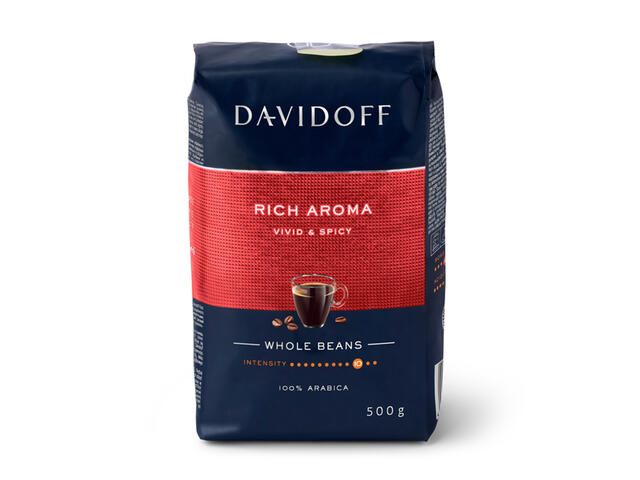 Davidoff Cafe Rich Aroma cafea prajita boabe 500g