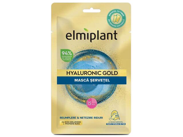 ELMIPLANT TISSUE MASK HYALUR GOLD 25ML