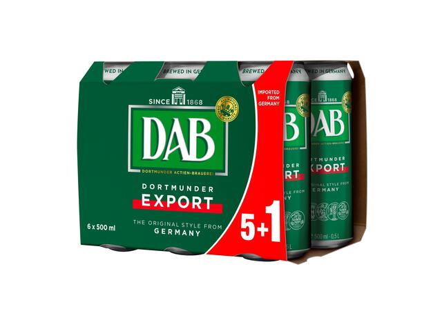 Bere doza DAB Export 0.5l 5+1