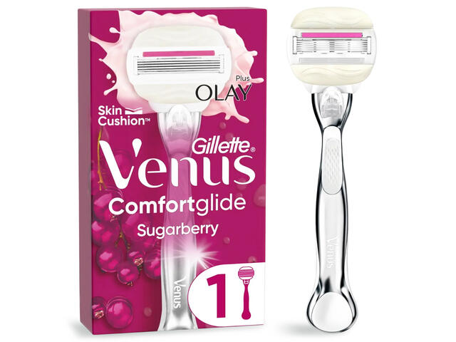Aparat de ras pentru femei Gillette Venus Comfortglide Sugarberry