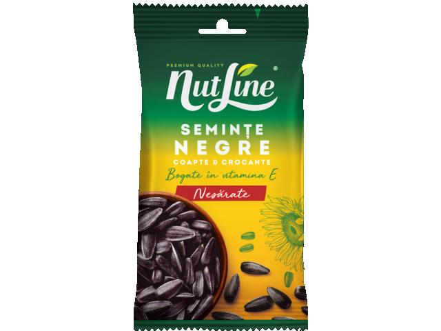 Nutline Seminte Floarea Soarelui Negre Fara Sare 40G