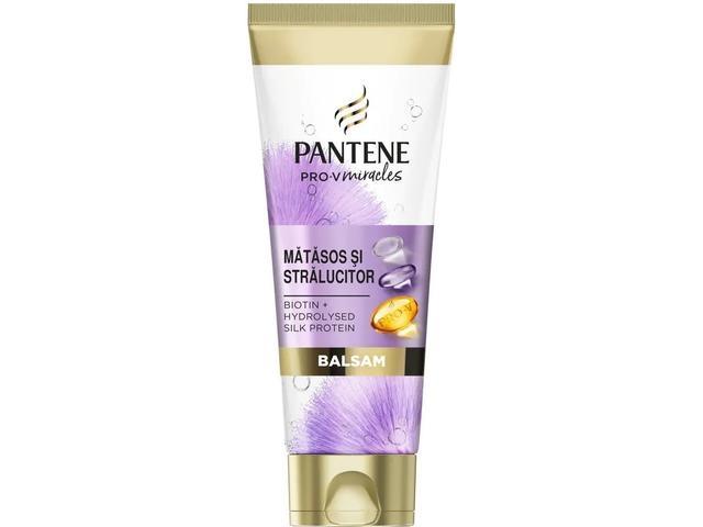 Balsam de par Pantene Pro-V Miracles Silky & Glowing, 200 ML