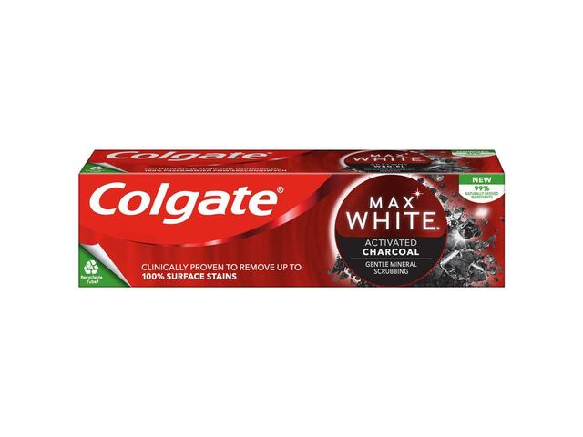 Colgate Pasta de dinti pentru albire Max White Charcoal 75ml