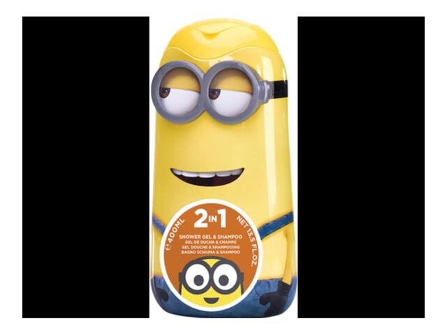 Gel De Dus si Sampon Pentru Copii Minions 400 ML