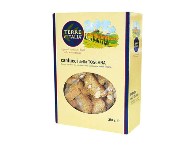 Biscuiti Cantucci Della Toscana 250 G Terre D'Italia