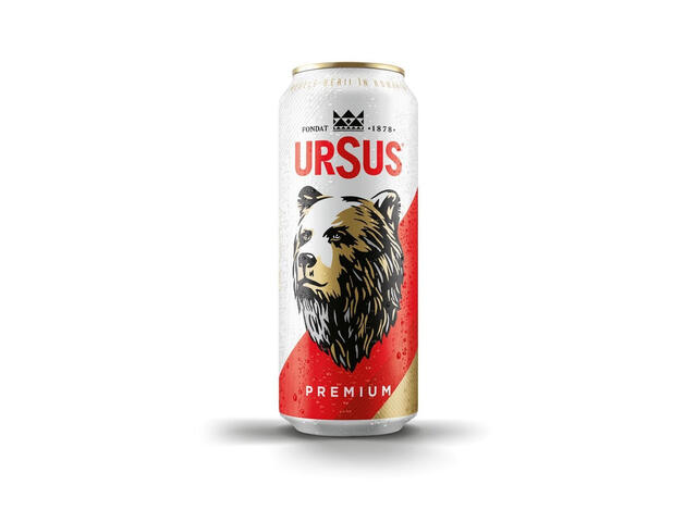 Bere blonda Ursus, 0.5 l