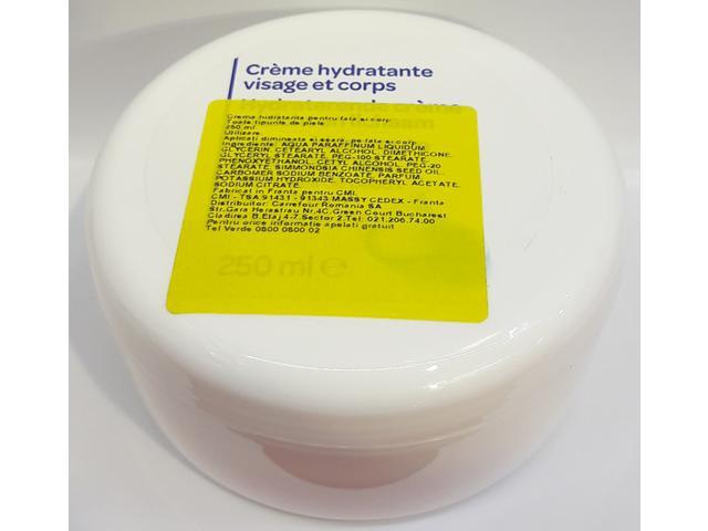 Crema hidratanta pentru fata & corp 250 ml