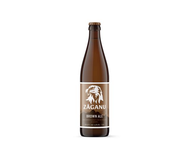 Zaganu Bere Artizanala Bruna 0.5L