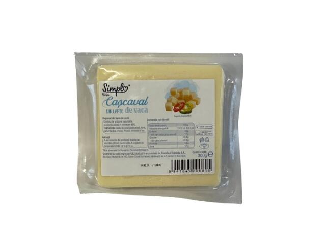 Cascaval din lapte de vaca 300g Simpl