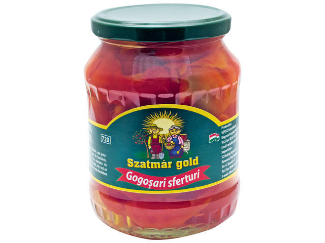 Gogosari sferturi 680g Szatmar Gold