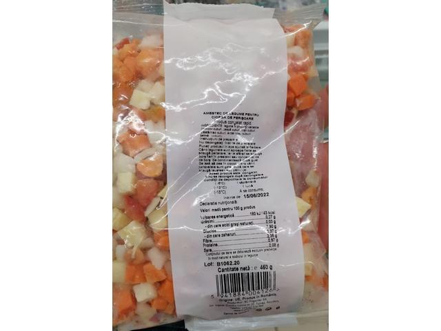 Amestec de legume pentru ciorba de perisoare 450g