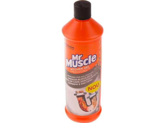 Mr Muscle Gel desfundat tevi 1l