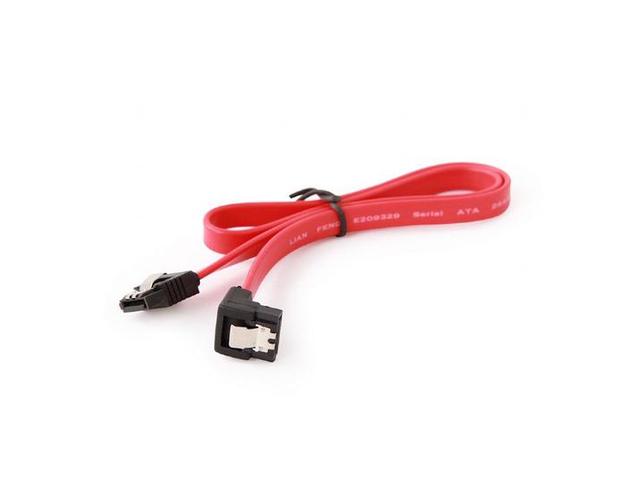 Cablu de date Gembird CC-SATAM-DATA90, SATA III - S-ATA III, Metal clips, 50cm