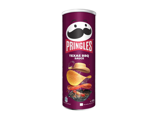 Chipsuri cu barbeque Pringles,165 g