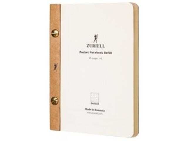 Rezerva Pocket Zuriell Refill, A6 punctat