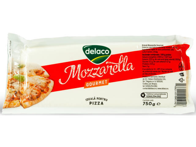 Delaco Gourmet branza Mozzarella 750 g