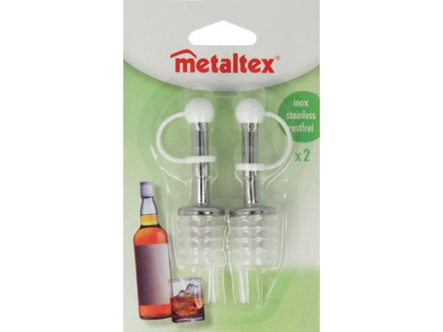 Set 2 picuratoare cromate Metaltex