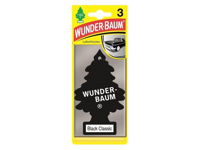 WUNDER-BAUM ODORIZANT AUTO BLACK CLASIC