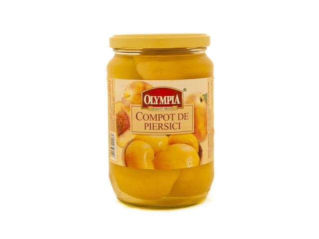 Compot De Piersici Jumatati Olympia 720 G