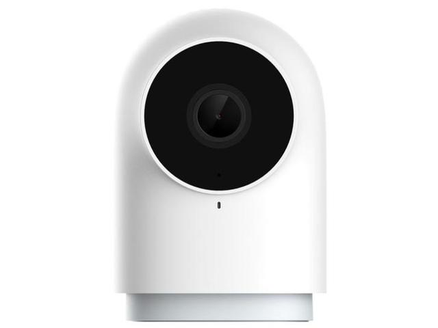 Camera de supraveghere Aqara G2H Pro, Full HD, Unghi 146°, Recunoastere faciala, Apeluri audio, Smart Home Hub (Alb)
