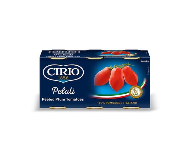 Cirio Rosii decojite 3x400g