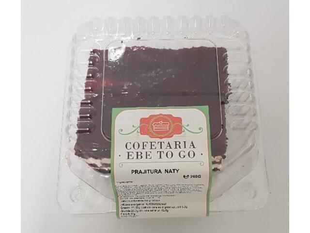 Prajitura Naty Zmeura 260G Ebe to go