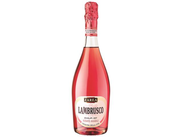 Zarea Lambrusco Vin Petiant rose 7,5%alc. 0,75 l