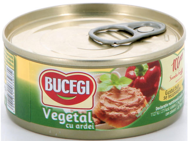 Pasta vegetala cu ardei 120 g Bucegi