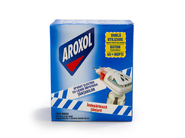 Aparat electric+rezerva lichida Aroxol 35ml