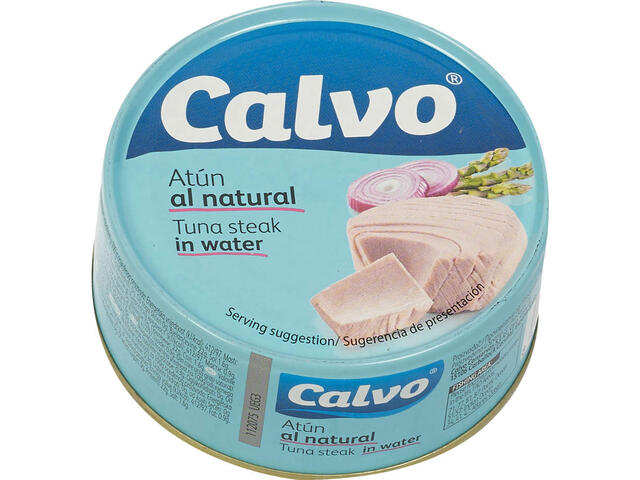 Calvo ton bucati in sos natur 160 g