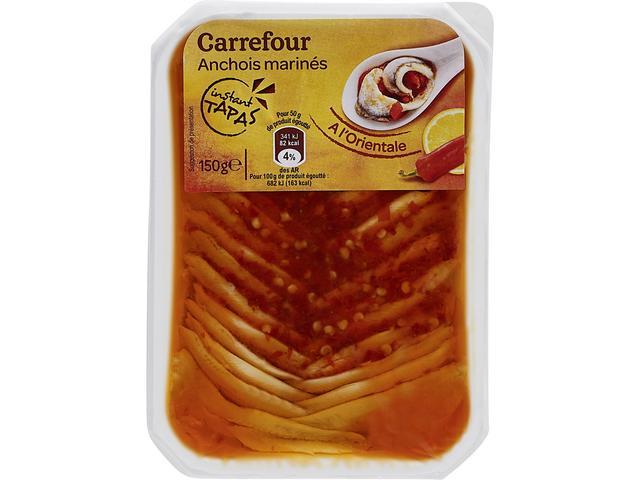 Anchois marinat oriental 150 g Carrefour