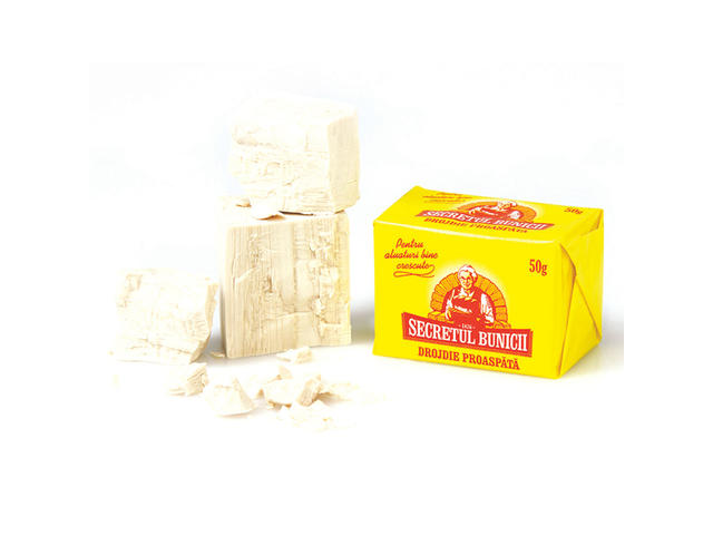 Drojdie proaspata Secretul Bunicii 50g