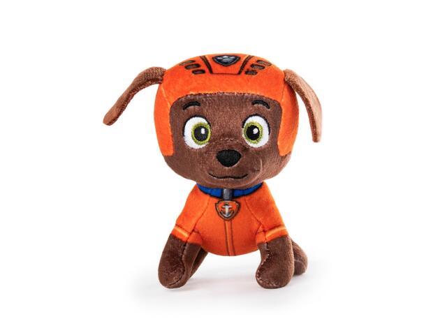 Mini jucarie de plus, Paw Patrol, Zuma, 13 cm, 20121064