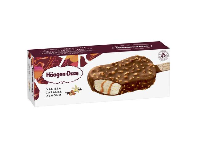 Inghetata Cu Vanilie, Caramel Si Migdale 80Ml Haagen-Dazs