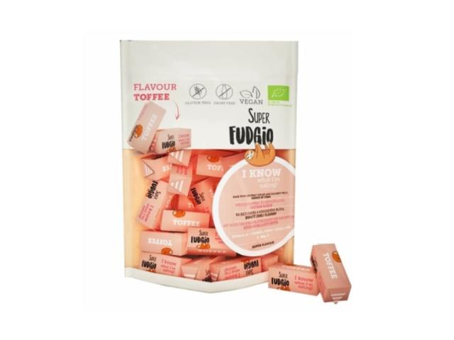 Caramele BIO - Aromă Toffee - Fără gluten - Super Fudgio 150g