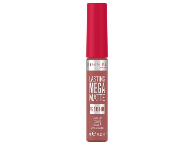 Ruj lichid Rimmel Lasting Mega Matte, 110 Blush, 7.4 ML