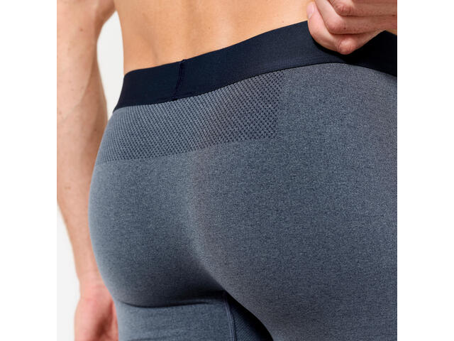 Boxeri lungi fără cusături Albastru Bărbați - 2XL