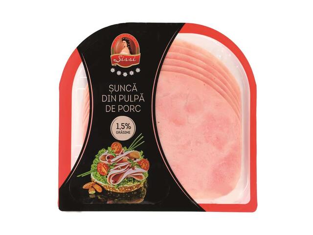 Sissi Sunca din pulpa de porc 1.5% grasime 170 g