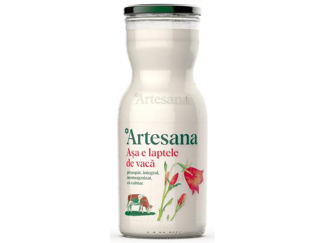 Lapte proaspat de vaca 3.5% 1000ml Artesana