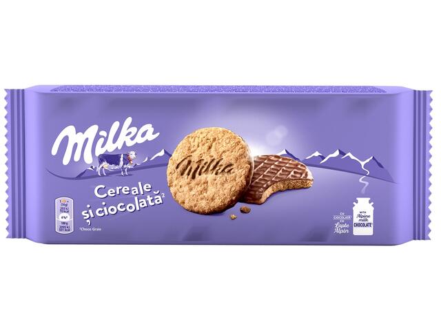 Milka Biscuiti cu cereale si ciocolata 126g