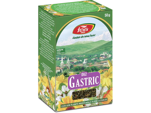 Ceai din Plante Medicinale Gastric Fares, 50g, punga