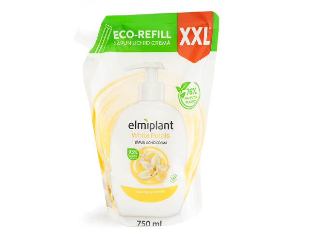Elmiplant sapun lichid crema Iasomie & Vanilie 750ML
