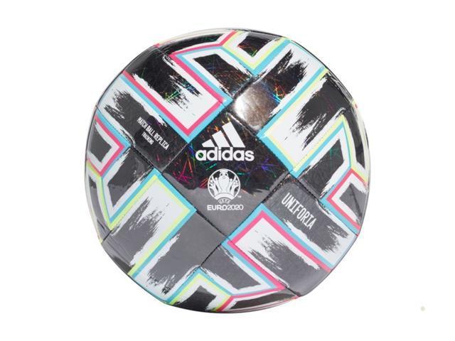 Minge de fotbal Adidas Uniforia Training Euro 2020, Negru