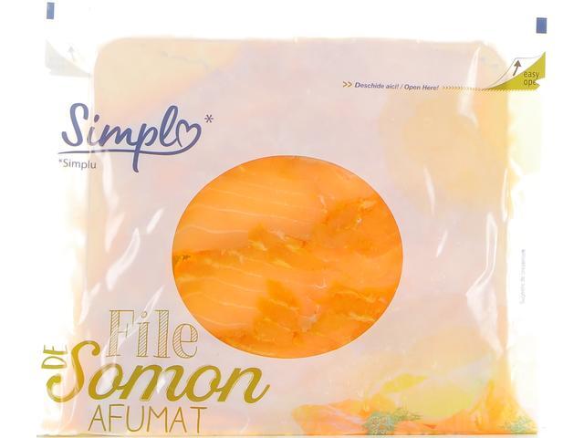 File de somon afumat Simpl 140g