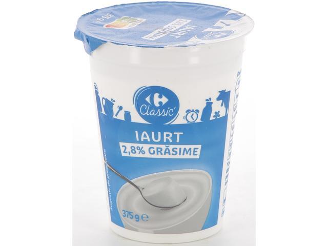 Iaurt 2.8% grasime Carefour Classic 375g