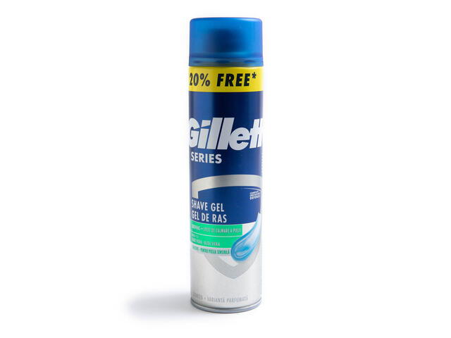 Gel de ras Gillette Sensitive, 240 ml