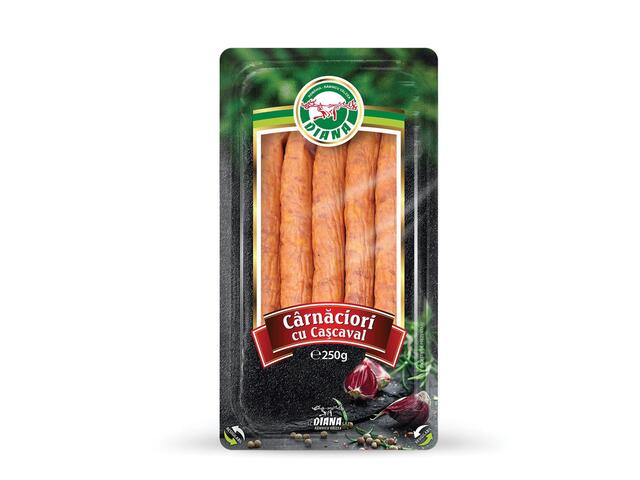 Carnaciori cu cascaval Diana 250g