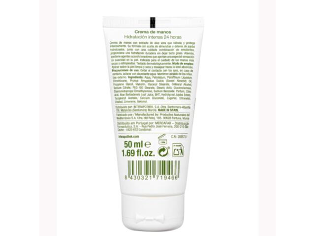 Crema de maini cu aloe vera, Interapothek
