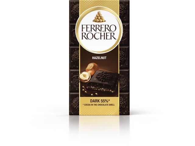 Ferrero Rocher Hazelnut/Dark Tableta 90g