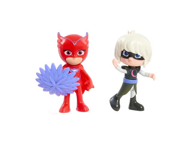 Set figurine Pj Masks Hero and Villain, Owlette si Luna Girl 95777